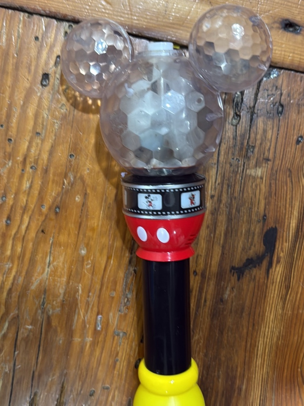 Disney Parks Disney World Mickey Mouse Light-Up Bubble Wand